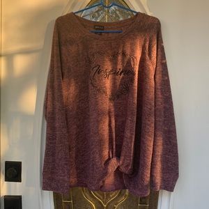 Burgundy Joei & i Sweater